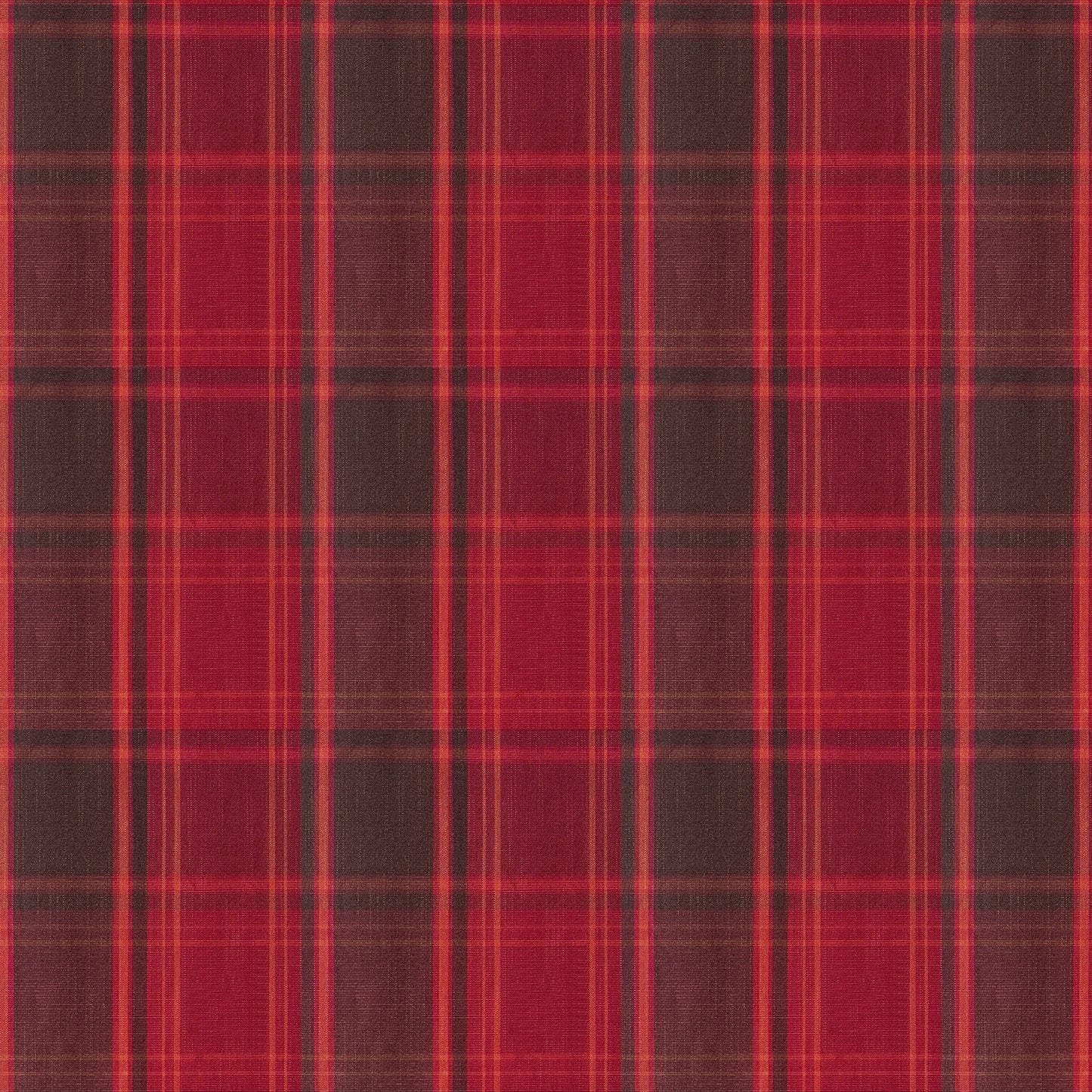 Mid-weight Tartan Check Fabric Cotton, Garnet Red, AR460054