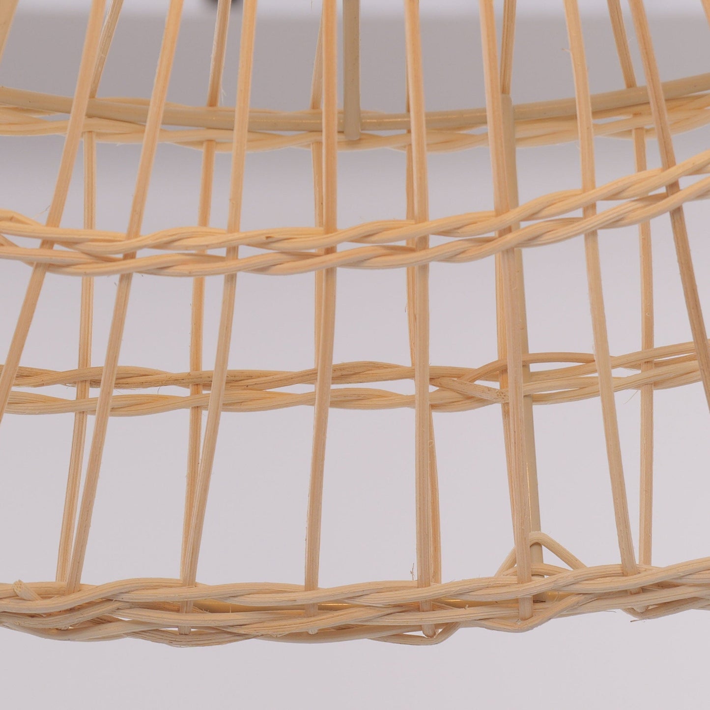 Lightsin NestLine Handwoven Shallow Pendant Lamp Lightsin UK