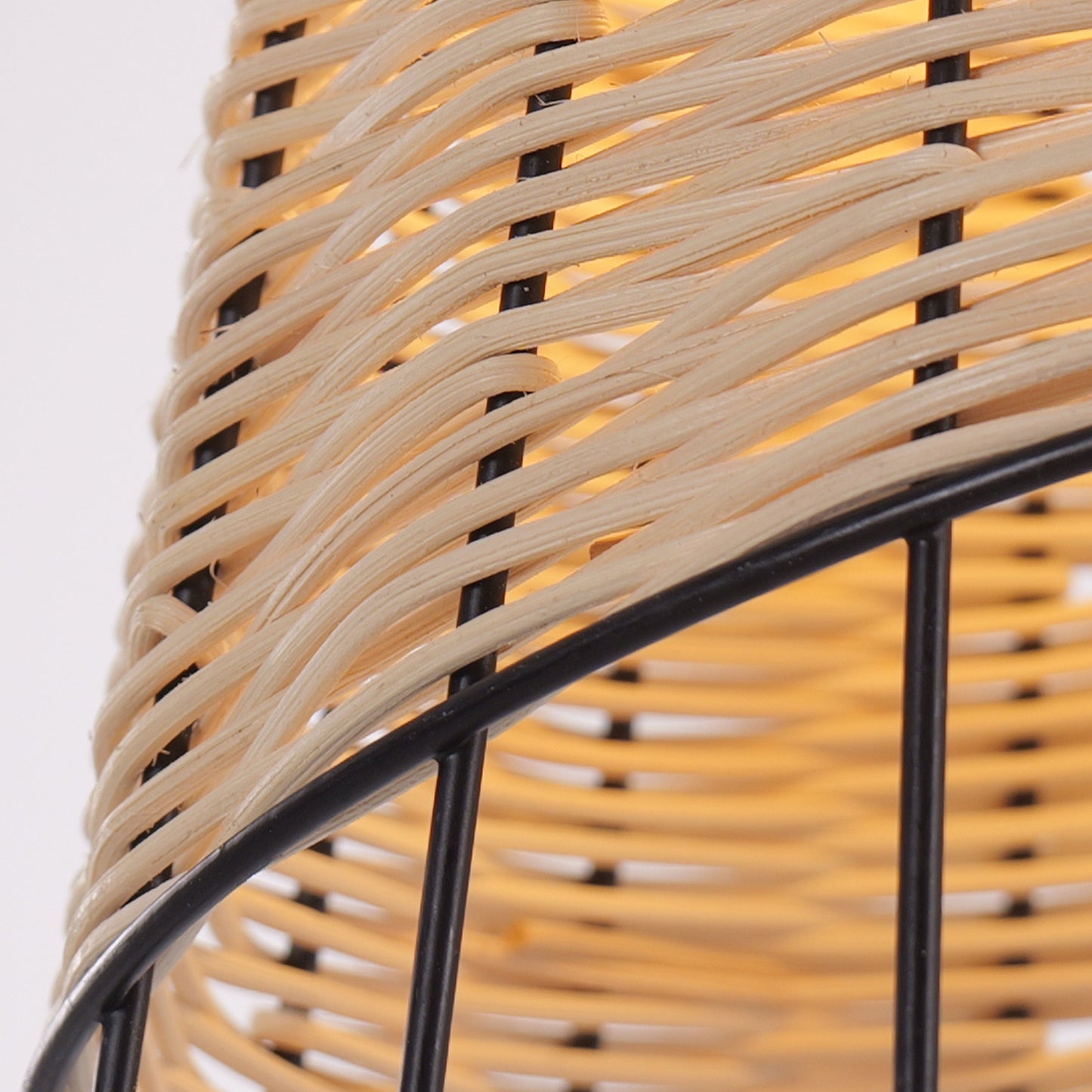 Lightsin Lantern-Inspired Rattan Ceiling Light for Cozy Natural Elegance Lightsin UK