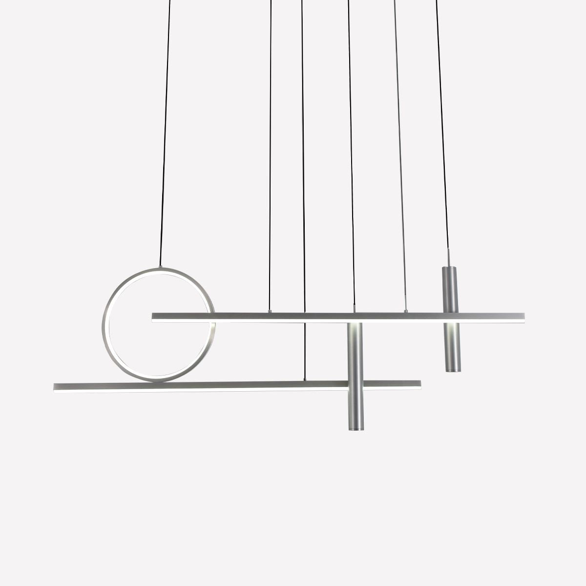 Lightsin LED Modern Linear Geometric Metal Pendant Light Lightsin UK