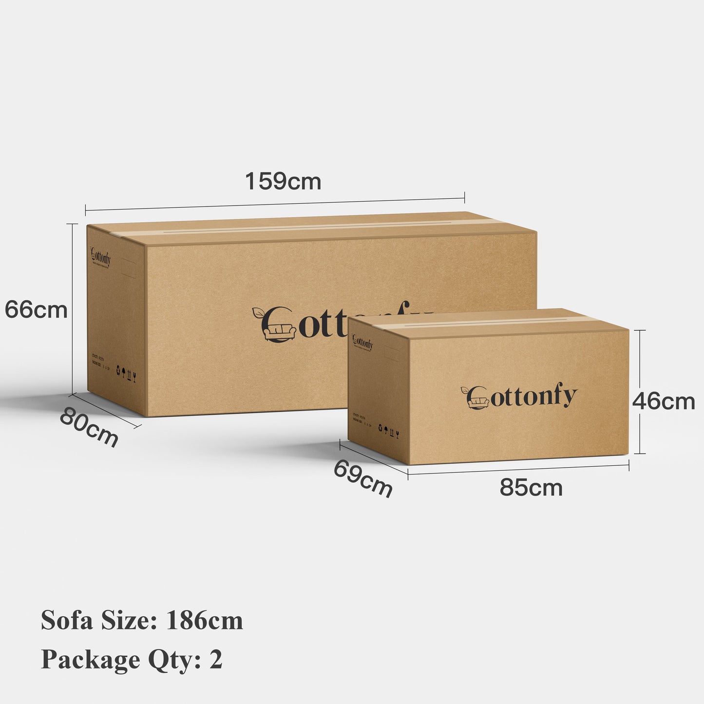 Cottonfy Upgrade Adjustable Multifunctional 3 Seater Sofa Bed with Storage Space