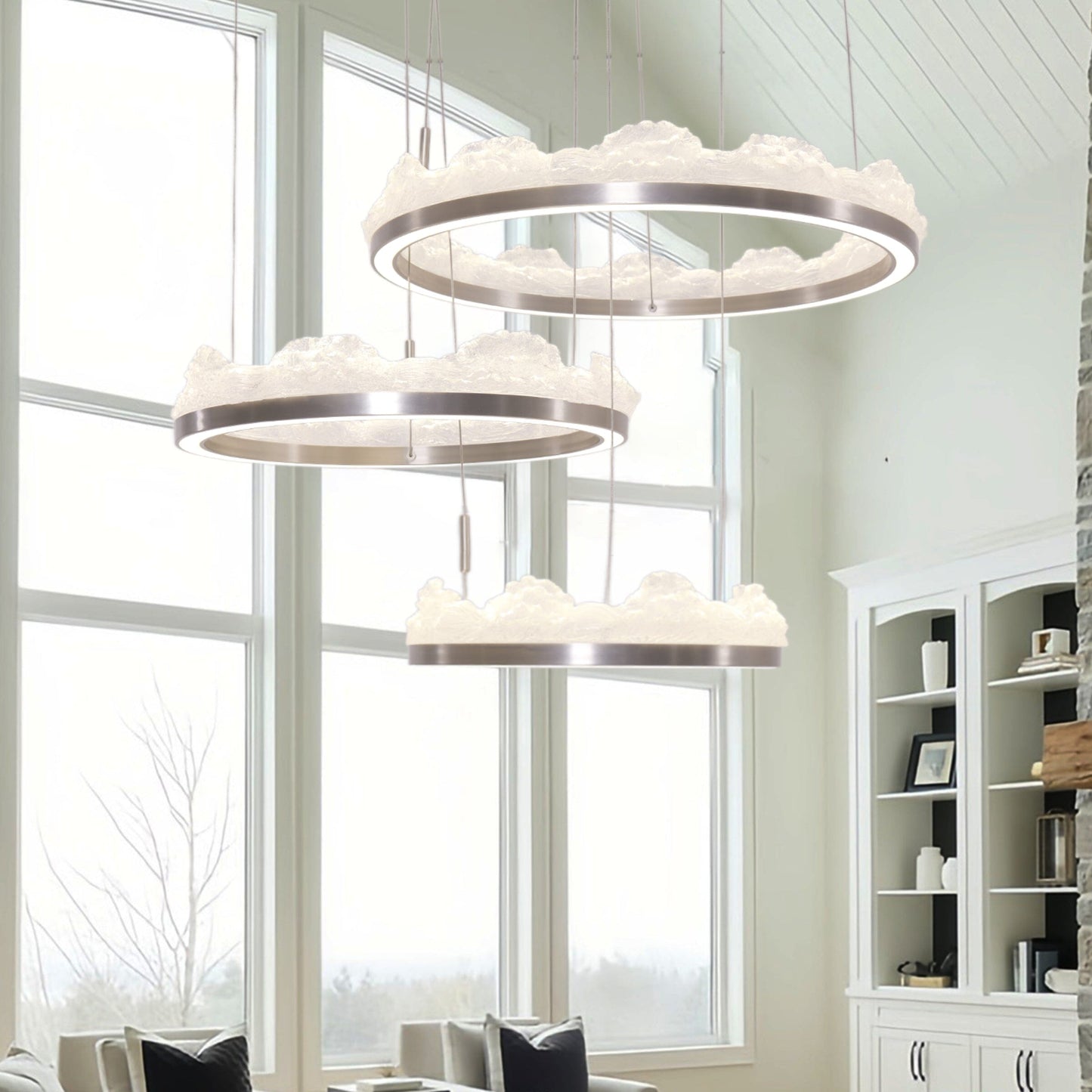 Lightsin High-End Nordic Aluminum Pendant Light with Dimmable Function Lightsin UK