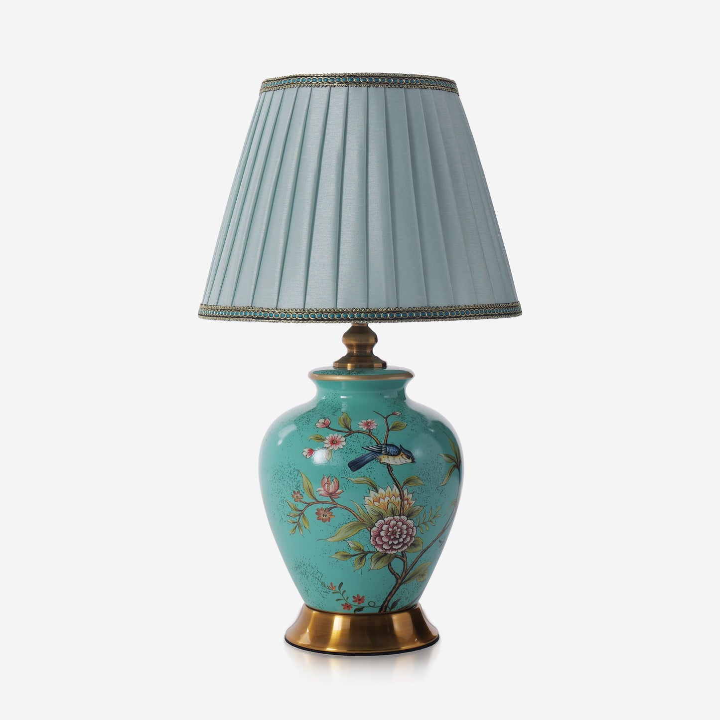 Lightsin Chinoiserie Hand-Painted Ceramic Table Lamp Collection