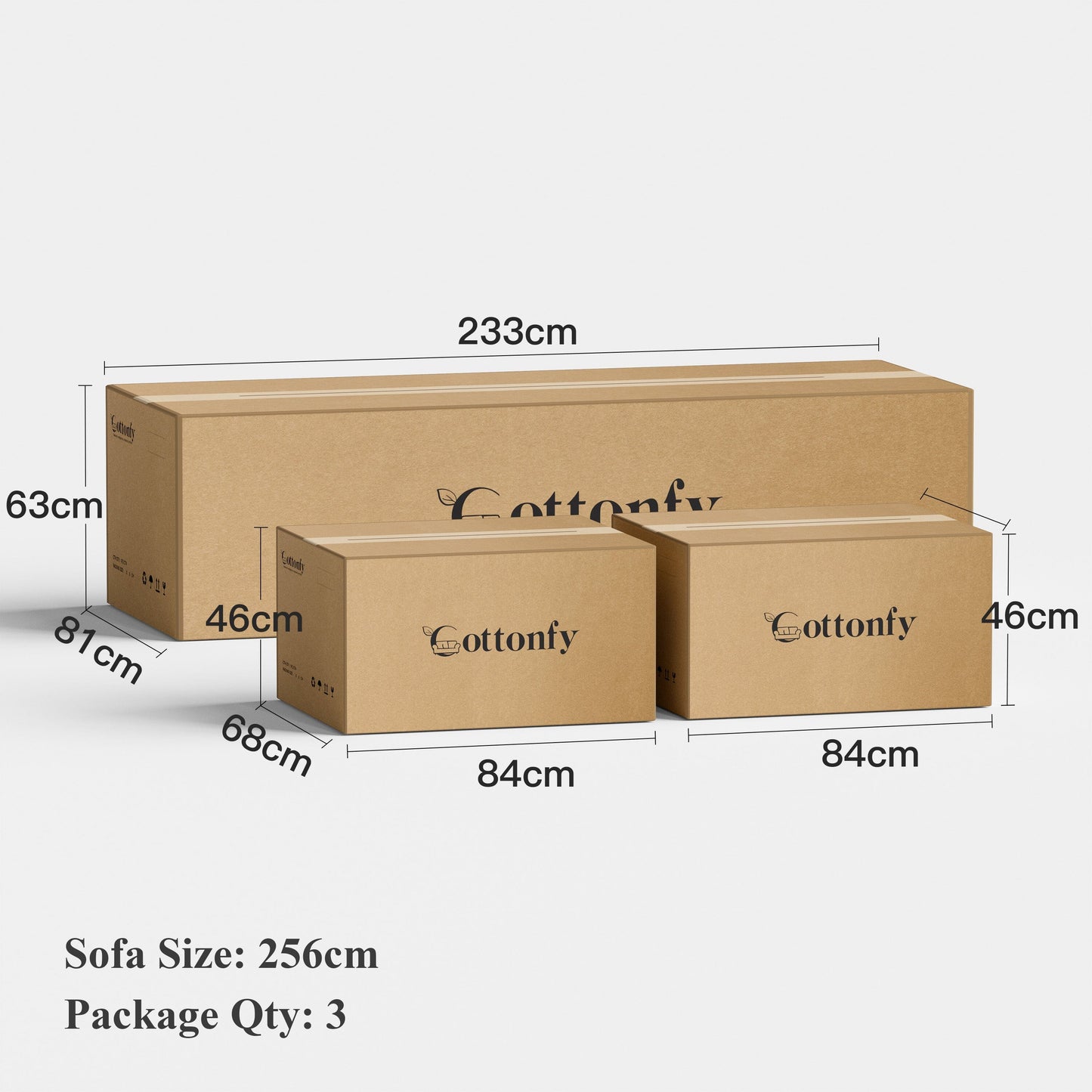 Cottonfy Cream Convertible Sleeper Sofa Bed with Drawers Cottonfy UK