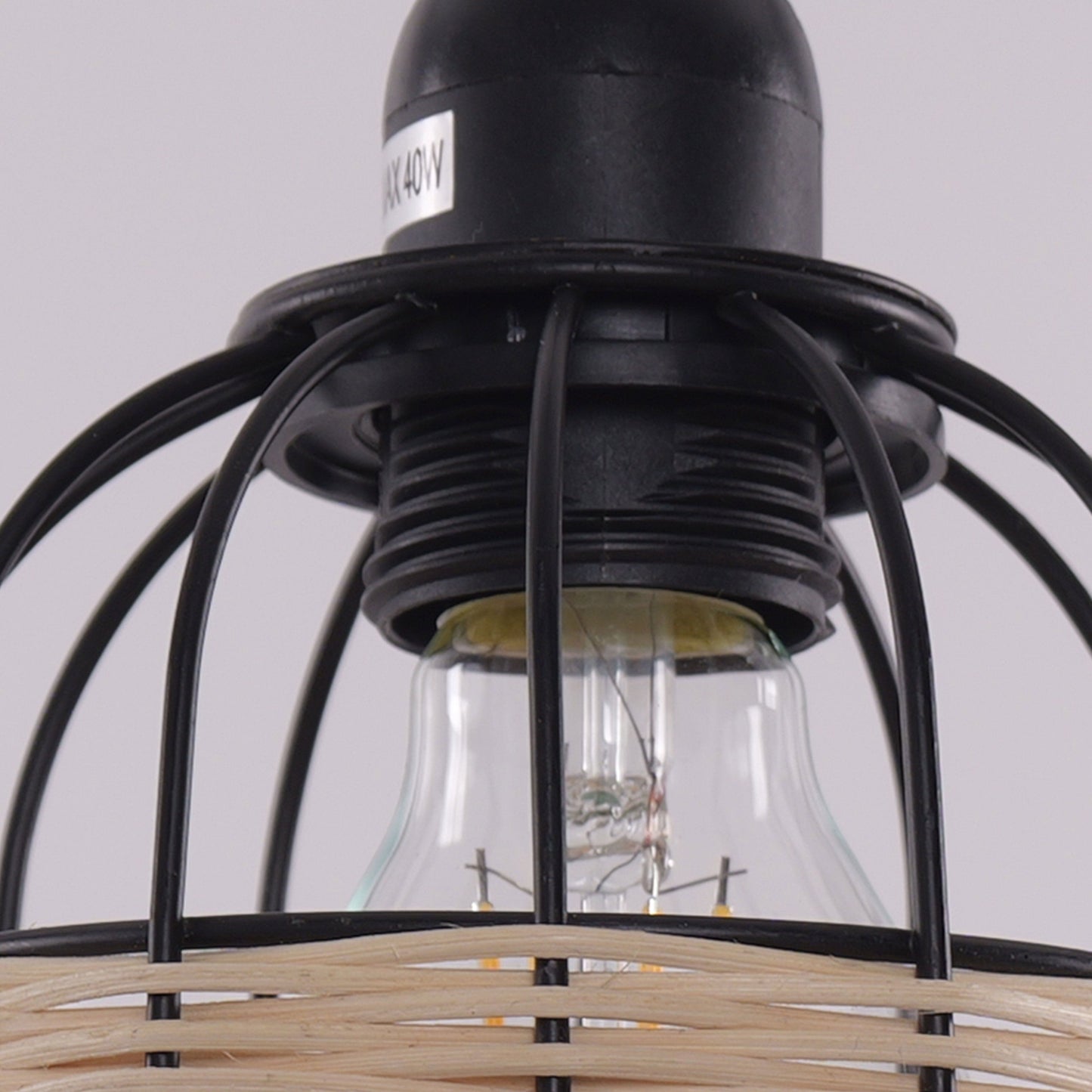 Lightsin Lantern-Inspired Rattan Ceiling Light for Cozy Natural Elegance Lightsin UK