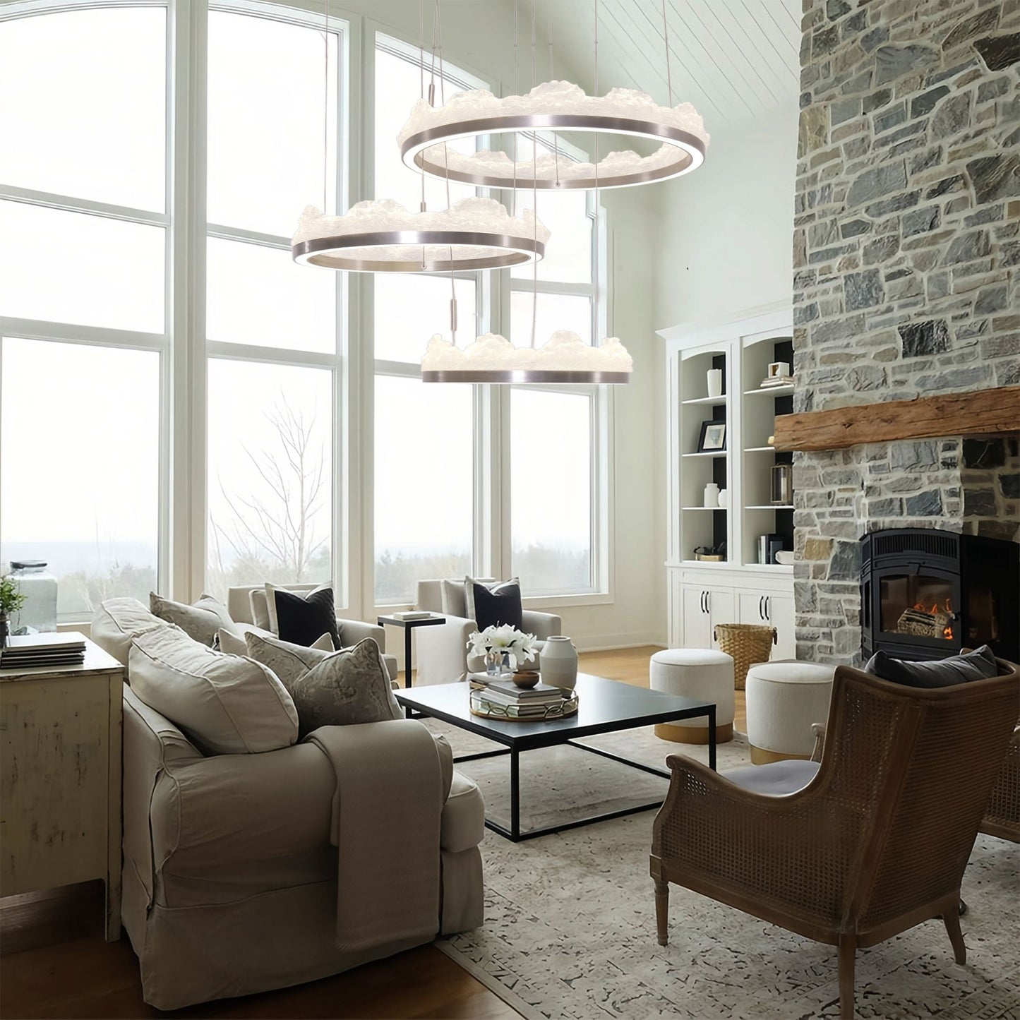 Lightsin High-End Nordic Aluminum Pendant Light with Dimmable Function Lightsin UK