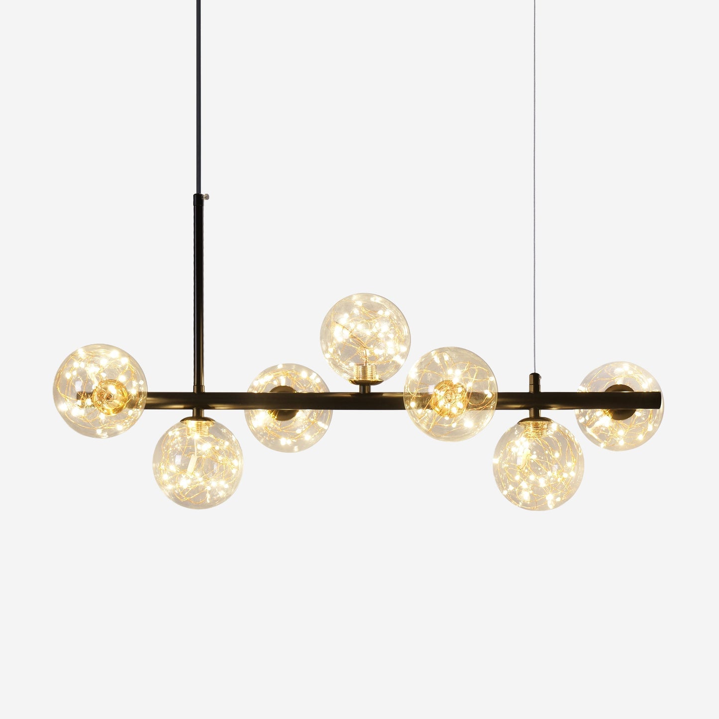 Cumulus - Modern Metal Chandelier with LED Starry Sky Effect