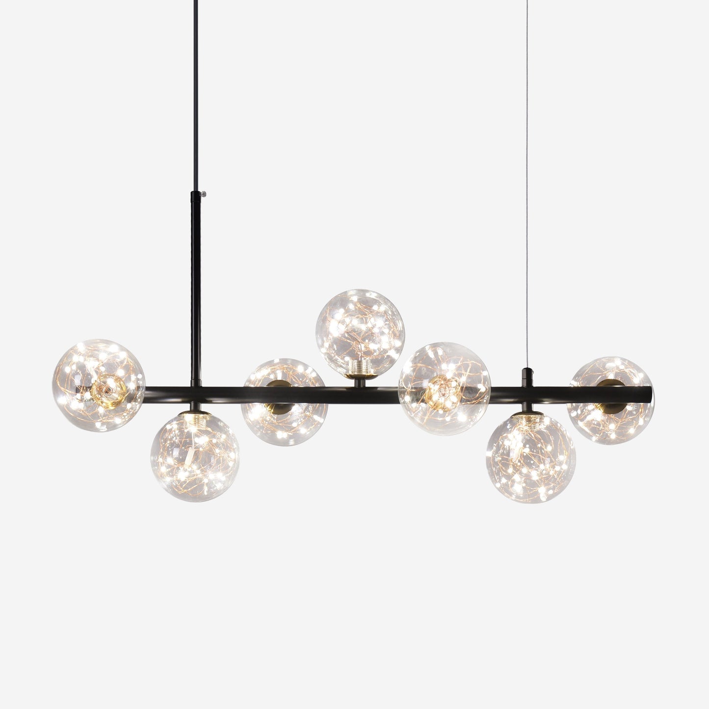 Cumulus - Modern Metal Chandelier with LED Starry Sky Effect