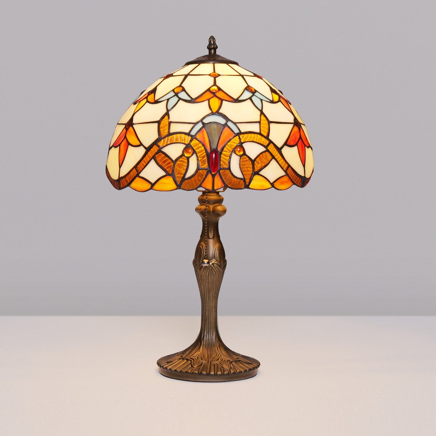 Lightsion Tiffany Table Lamp | Handcrafted Stained Glass Butterfly Series Lightsin UK