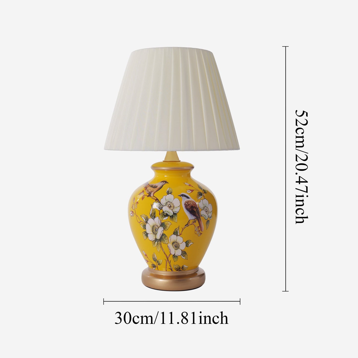 Lightsin Chinoiserie Hand-Painted Ceramic Table Lamp Collection