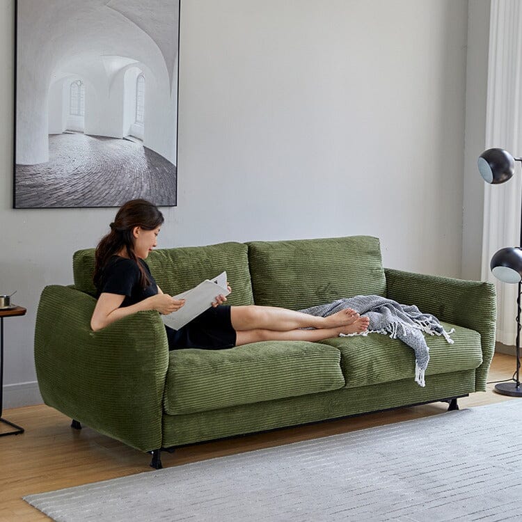 Cottonfy Small 2 Seater Sofa Bed – Foldable Space Saving Sofa for UK Homes Sofa Beds Cottonfy UK