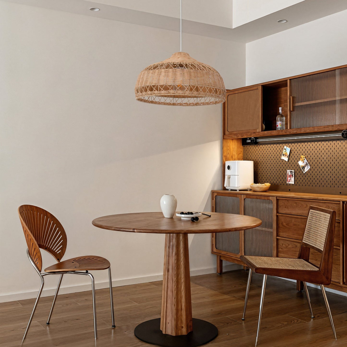 Lightsin Minimalist Bamboo Cone Ceiling Light Lightsin UK