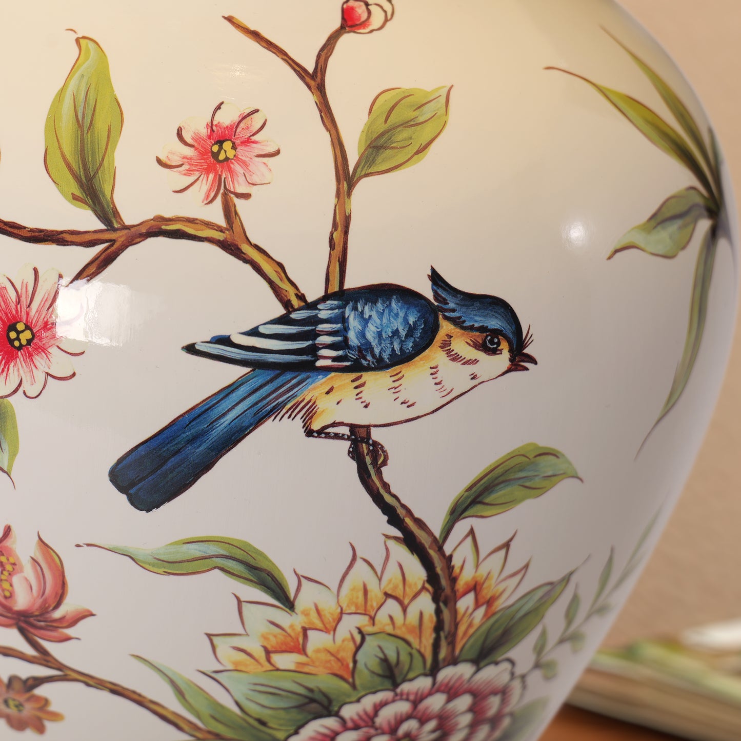 Lightsin Chinoiserie Hand-Painted Ceramic Table Lamp Collection