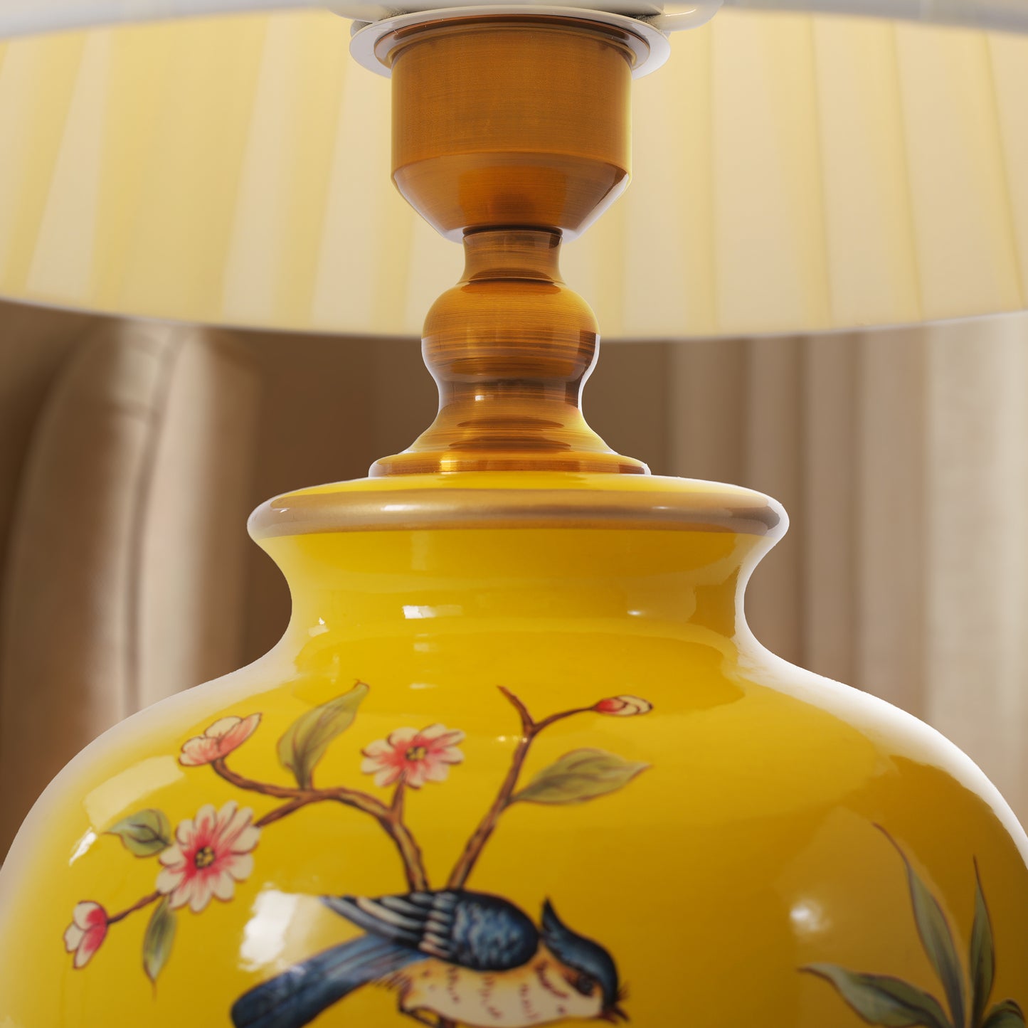 Lightsin Chinoiserie Hand-Painted Ceramic Table Lamp Collection