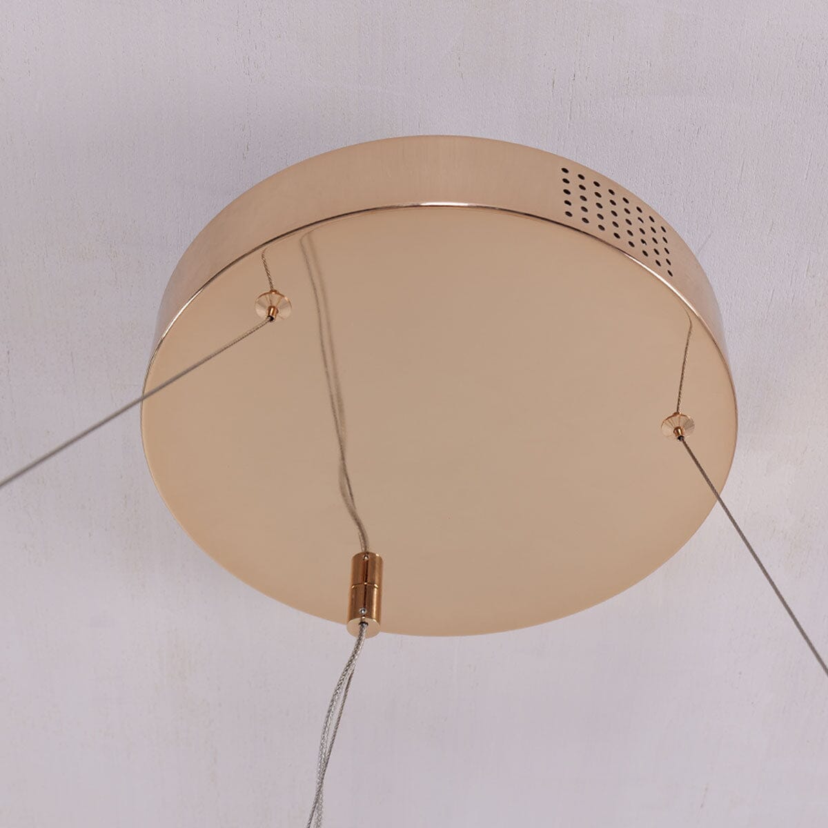 Lightsin Elegant Gold Crystal Swirl Pendant Light Lightsin UK