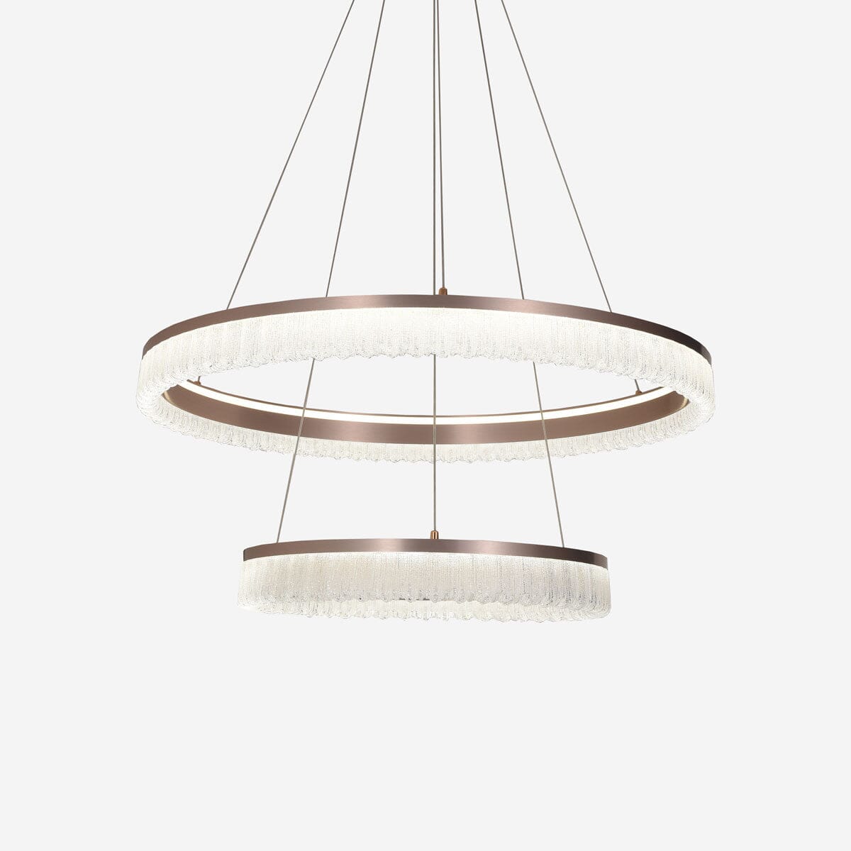 Lightsin Red Aluminum Stepless Dimming Circular Pendant Light for Modern Interiors Lightsin UK