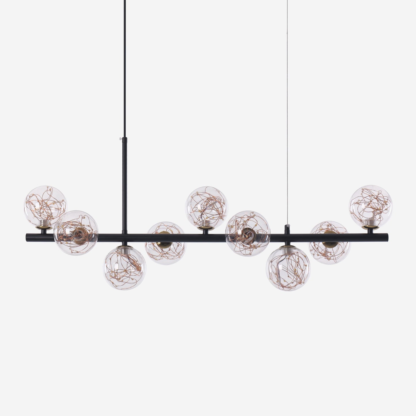 Cumulus - Modern Metal Chandelier with LED Starry Sky Effect