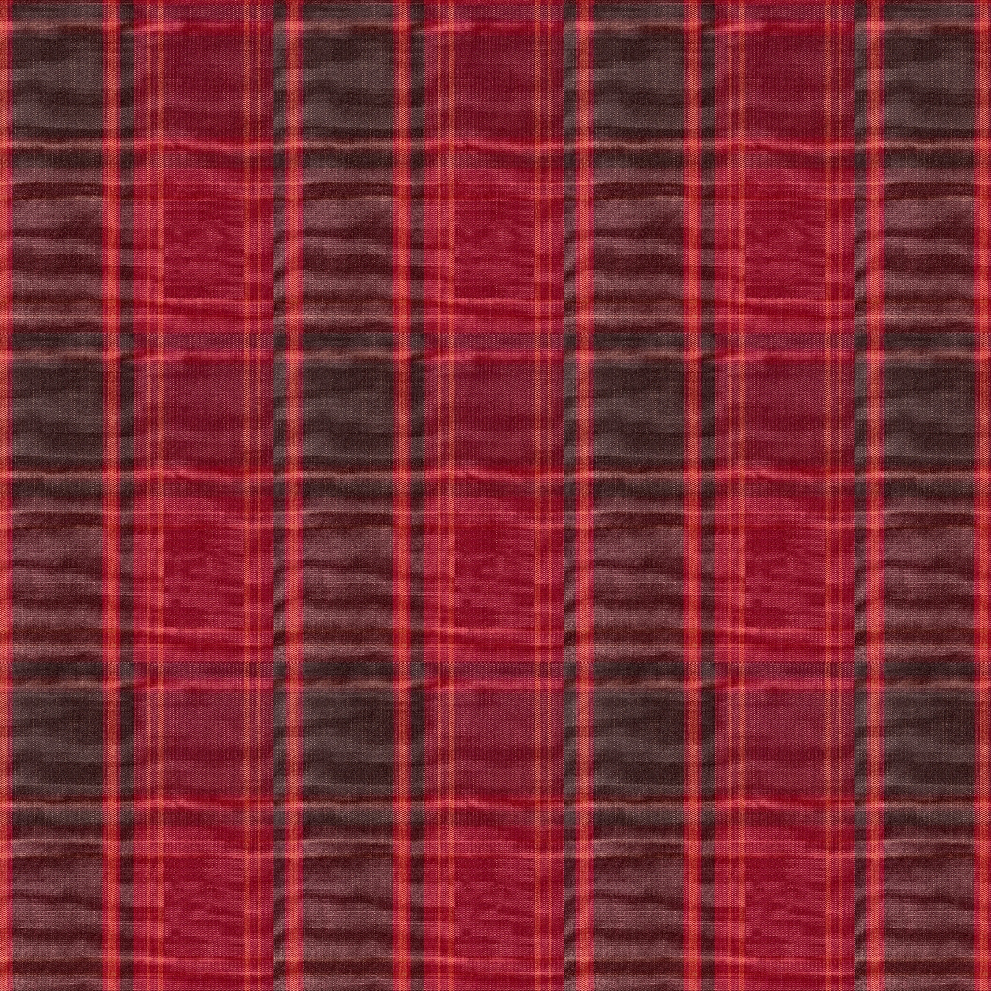 Mid-weight Tartan Check Fabric Cotton, Garnet Red, AR460054