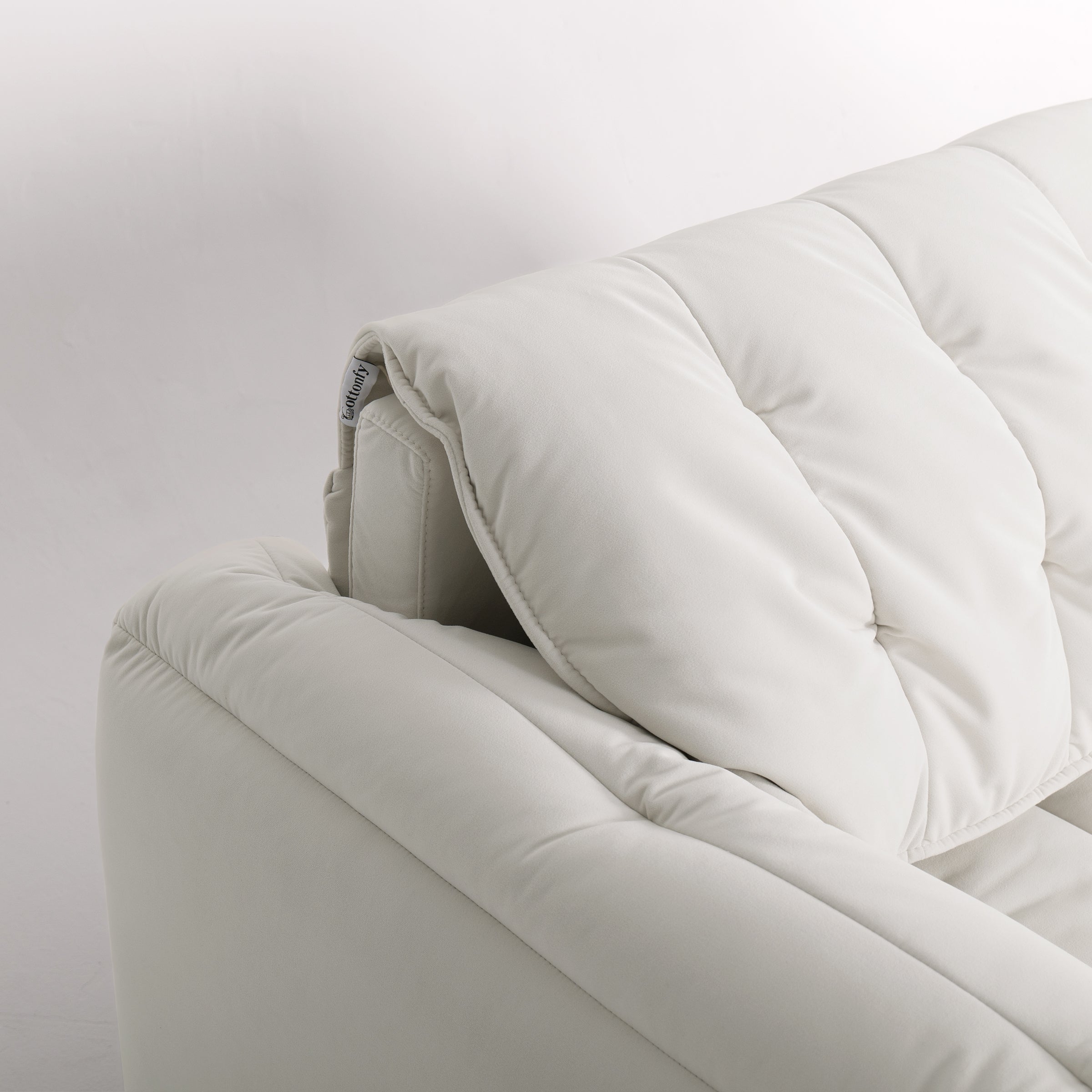 Cloud Elephant Ears Folding Corner Sofa Bed with Storage