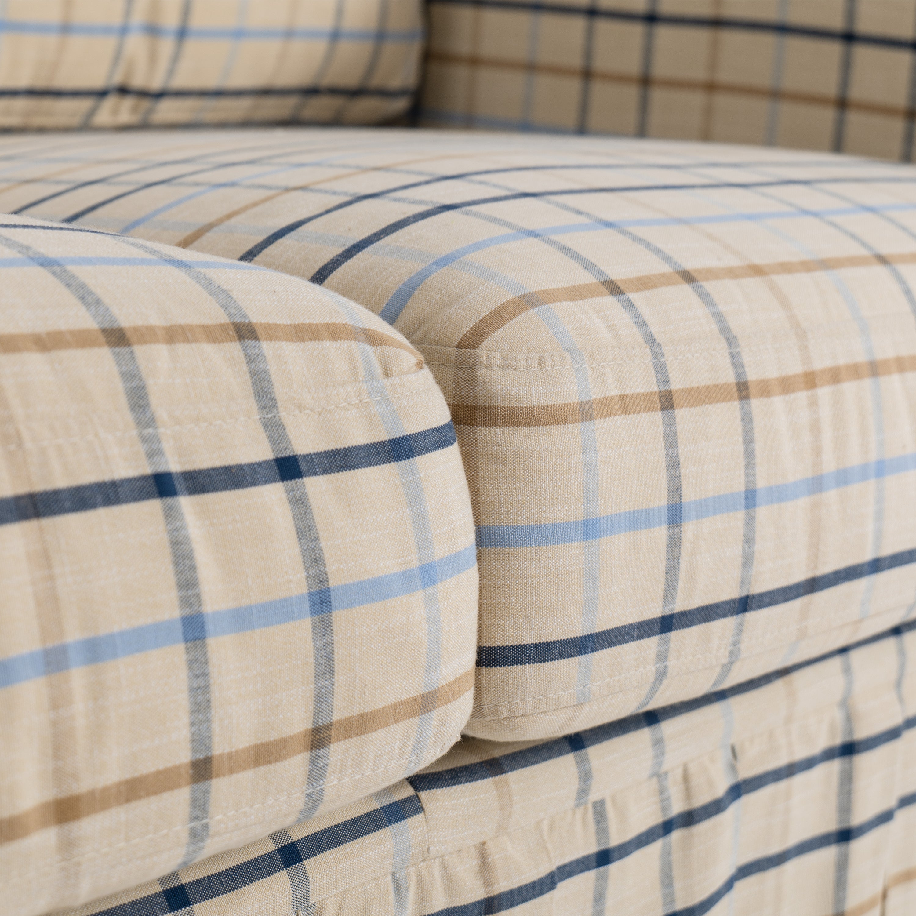 #Colour_Blue Checkered