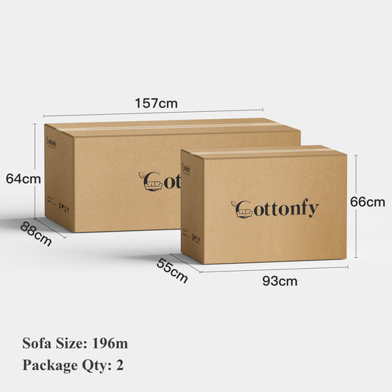 Cloud Elephant Ears Folding Corner Sofa Bed with Storage