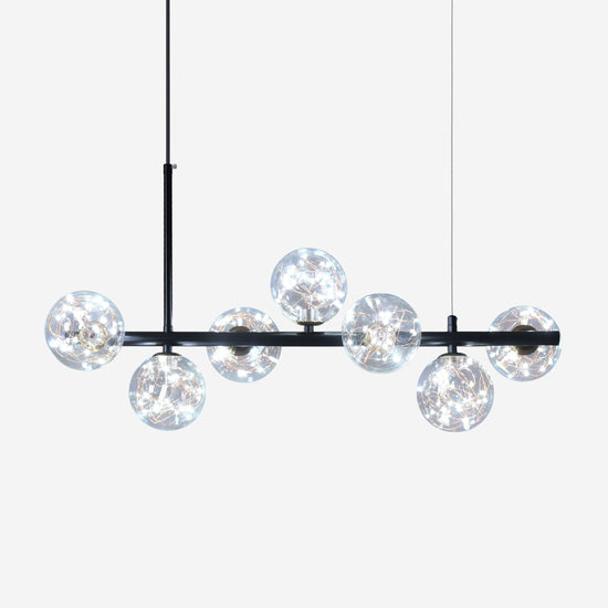 Cumulus - Modern Metal Chandelier with LED Starry Sky Effect