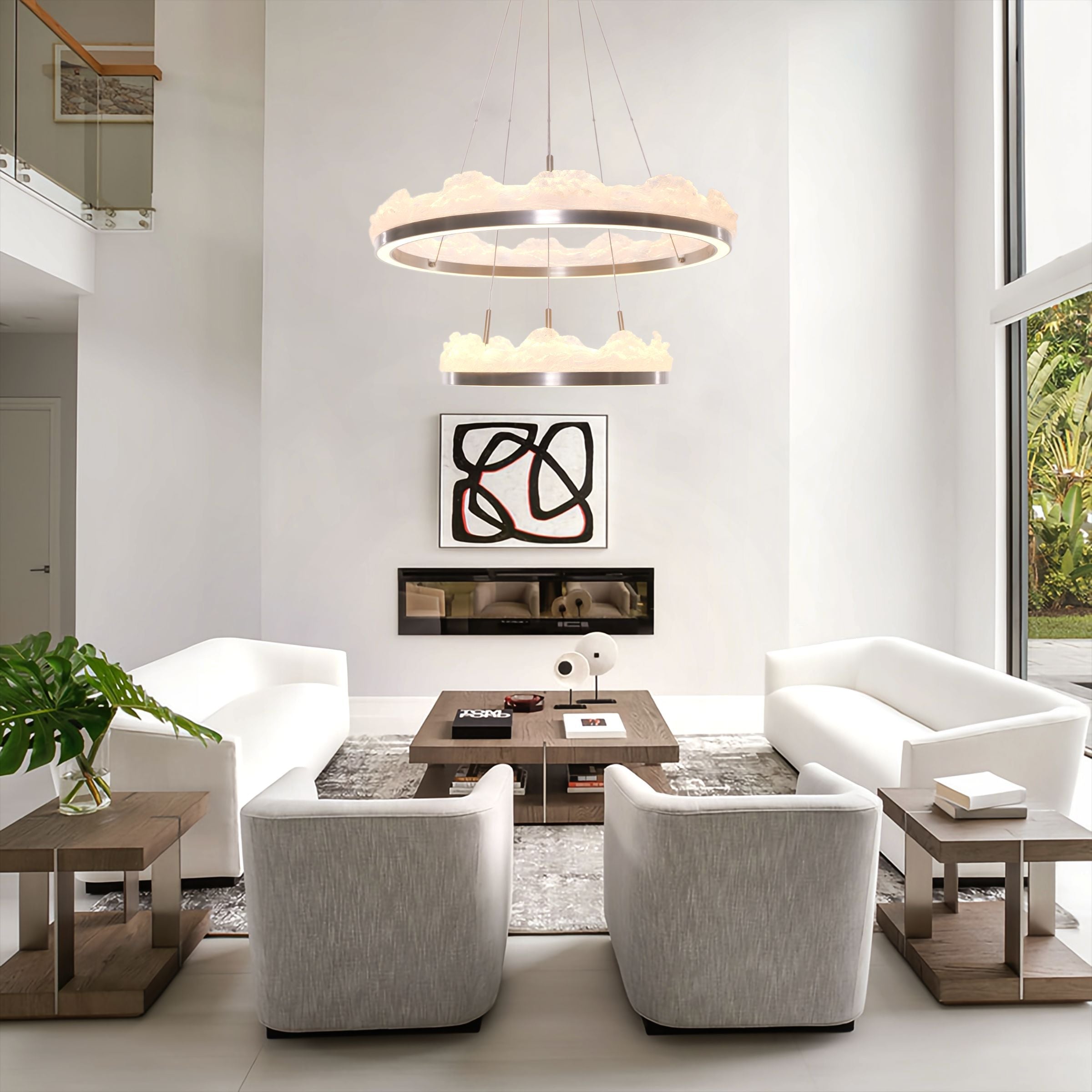 Lightsin High-End Nordic Aluminum Pendant Light with Dimmable Function Lightsin UK 