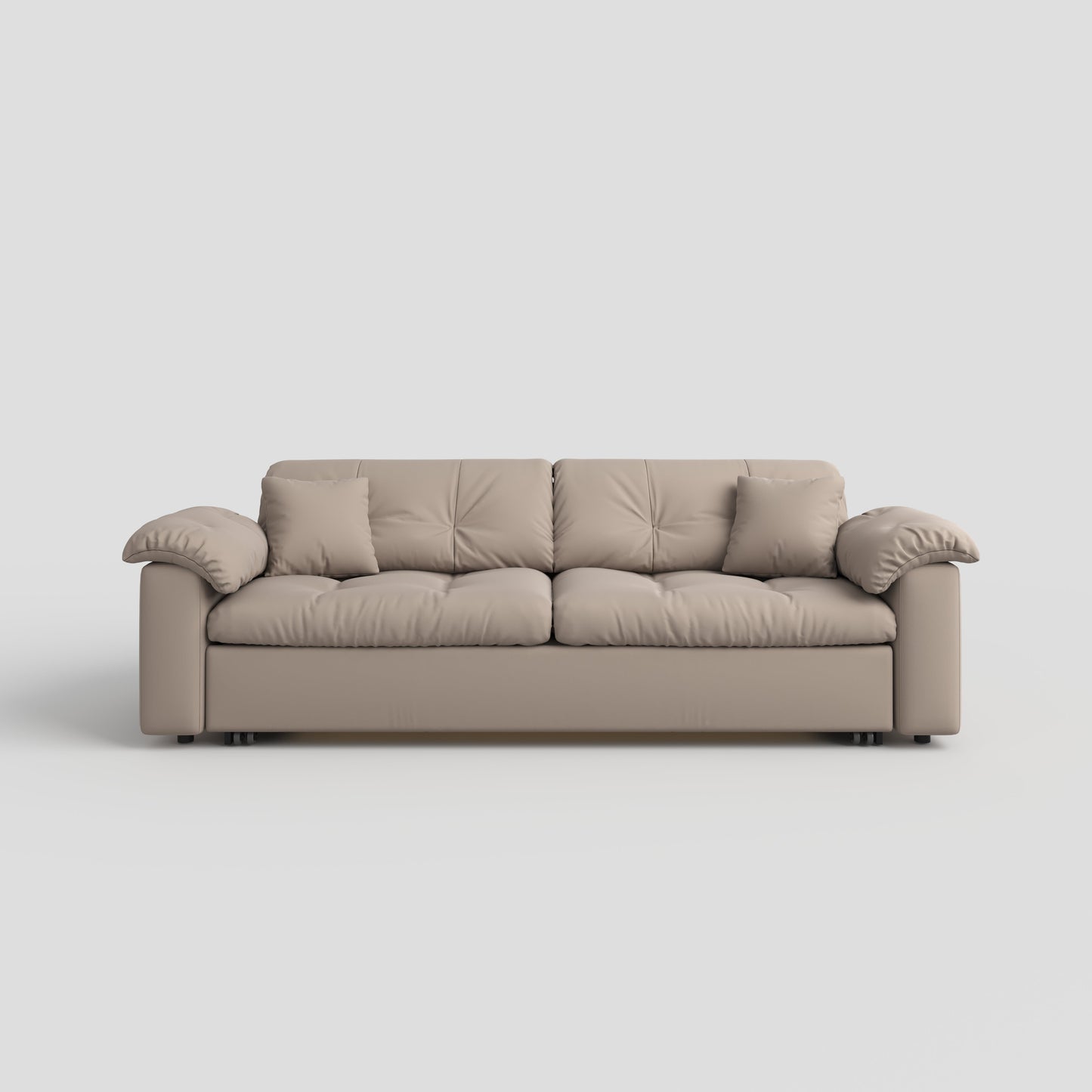 Multifunctional Sleeper Pull Out 2 Seater Sofa Bed with Storage Space