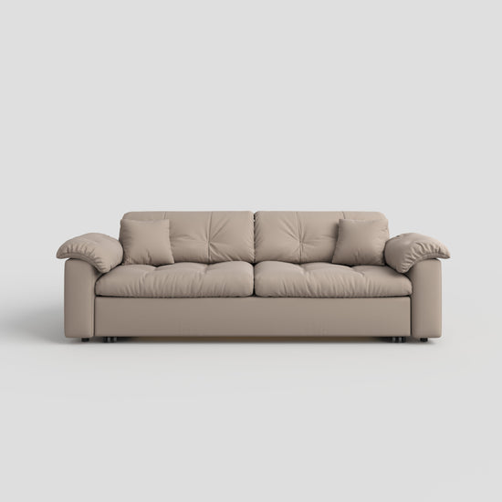 Multifunctional Sleeper Pull Out 2 Seater Sofa Bed with Storage Space