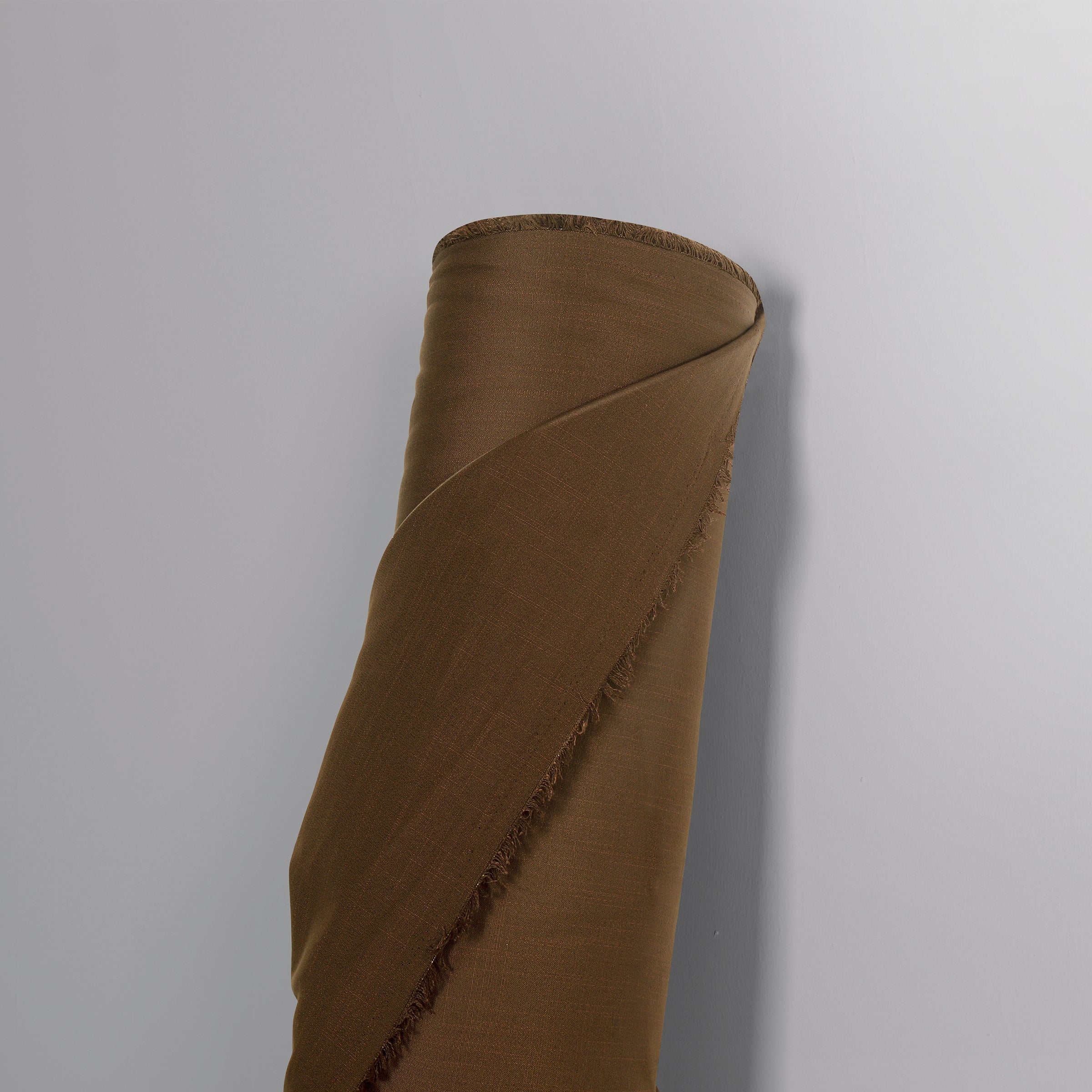 Mid-weight Block of Colour Fabric Cotton, Dark Walnut, AR460055