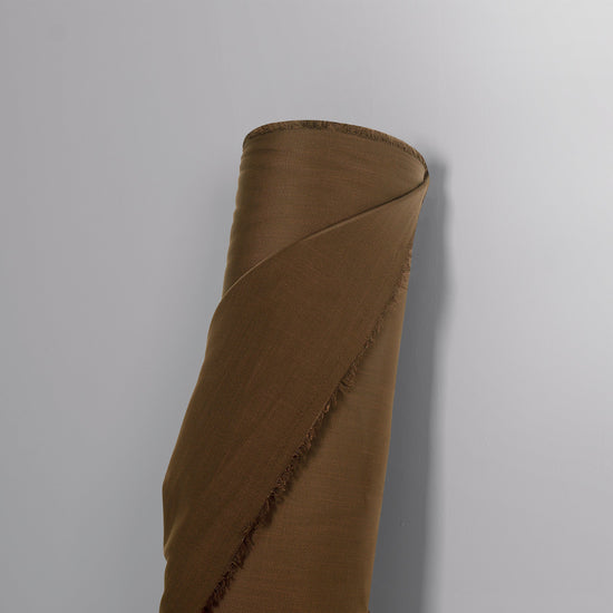 Mid-weight Block of Colour Fabric Cotton, Dark Walnut, AR460055