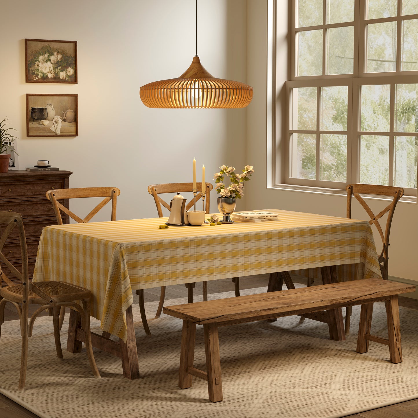 Shadome-Handcrafted Wooden Kitchen Pendant Light Fixtures