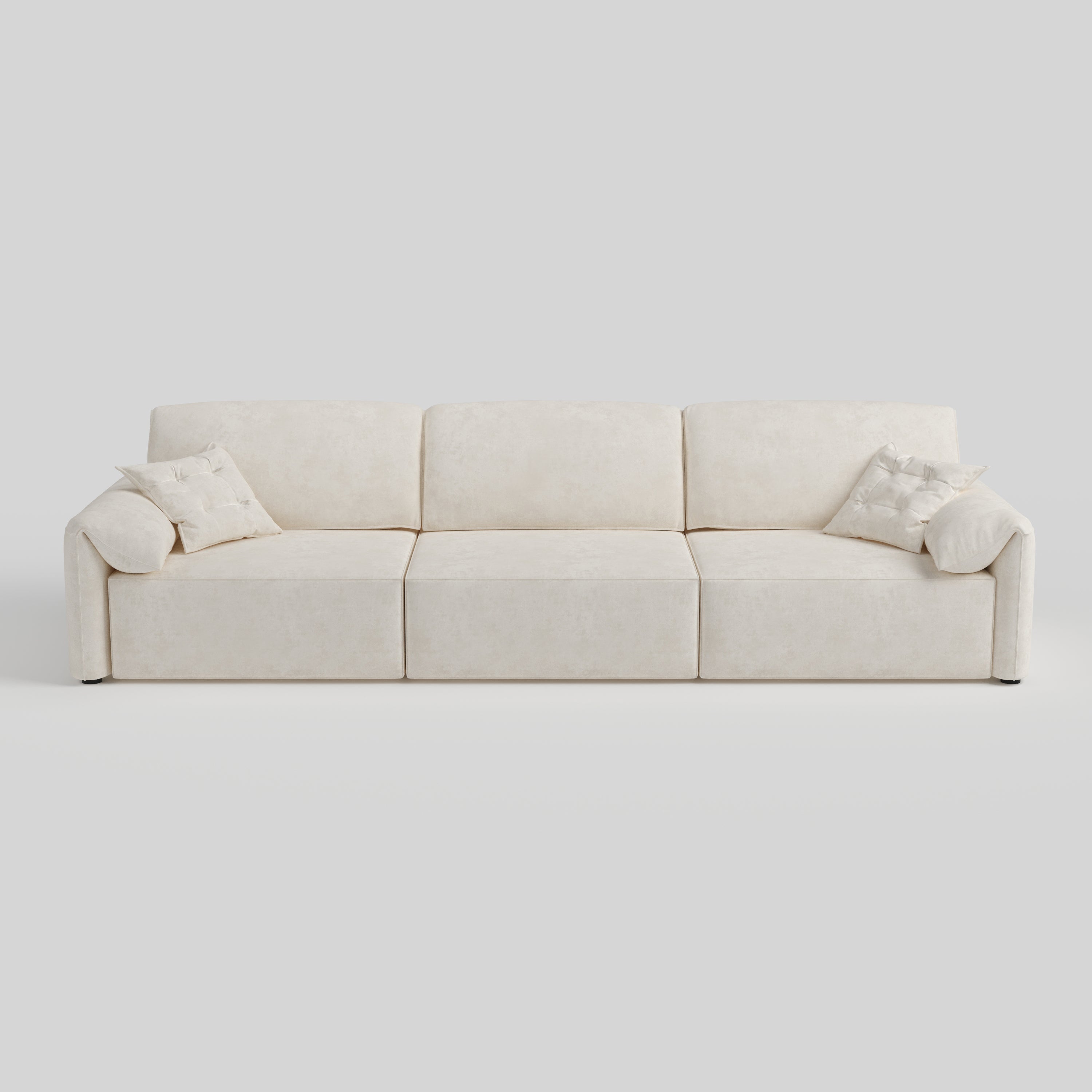 Convenient Remote Control Modular Chaise Sofa Bed