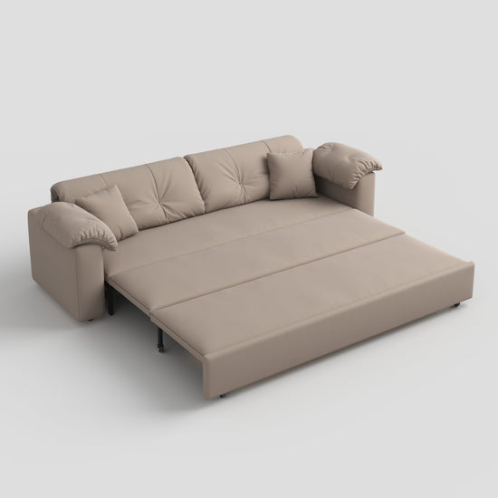 Multifunctional Sleeper Pull Out 2 Seater Sofa Bed with Storage Space