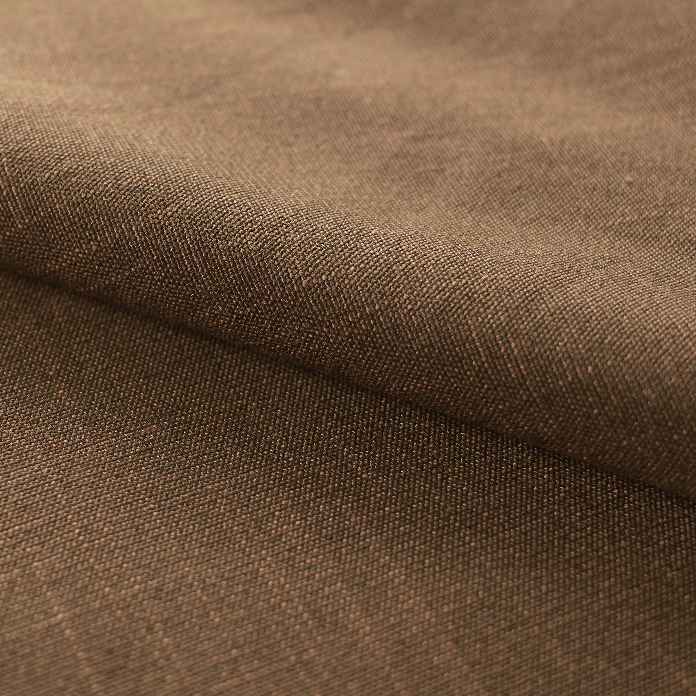 Mid-weight Block of Colour Fabric Cotton, Dark Walnut, AR460055