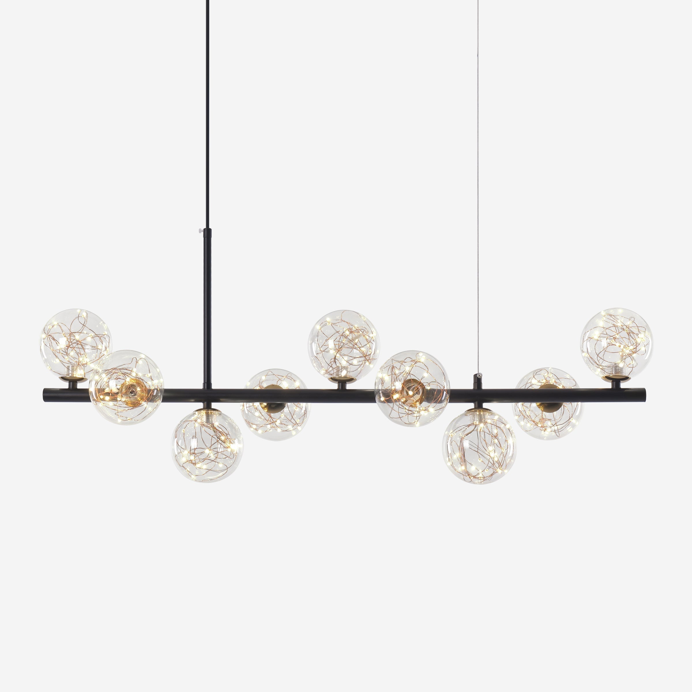 Cumulus - Modern Metal Chandelier with LED Starry Sky Effect