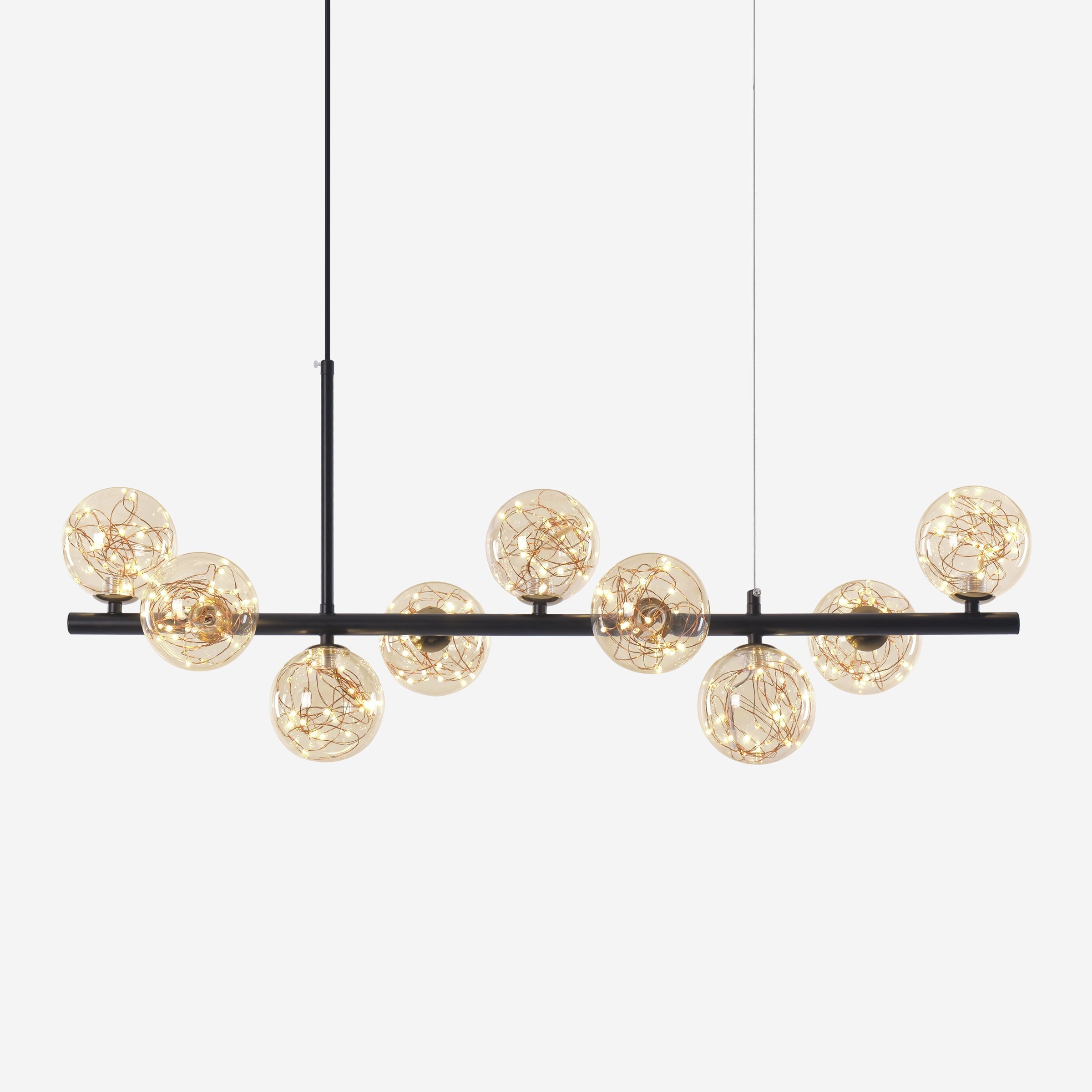 Cumulus - Modern Metal Chandelier with LED Starry Sky Effect