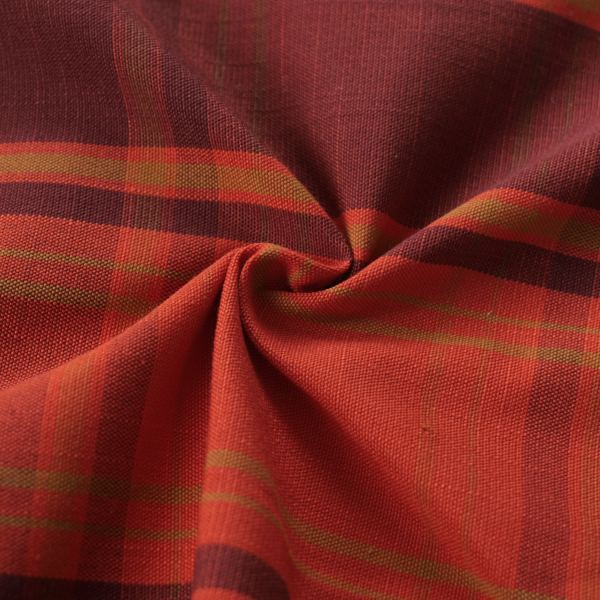 Mid-weight Tartan Check Fabric Cotton, Autumn Spice, AR460053
