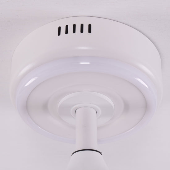 Lightsin Whisper Quiet Reversible Ceiling Fan with Light Acrylic and Metal Fan Ceiling Light Fixture Lightsin UK 