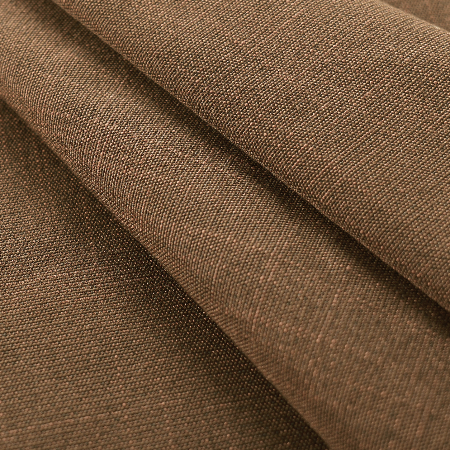 Mid-weight Block of Colour Fabric Cotton, Dark Walnut, AR460055