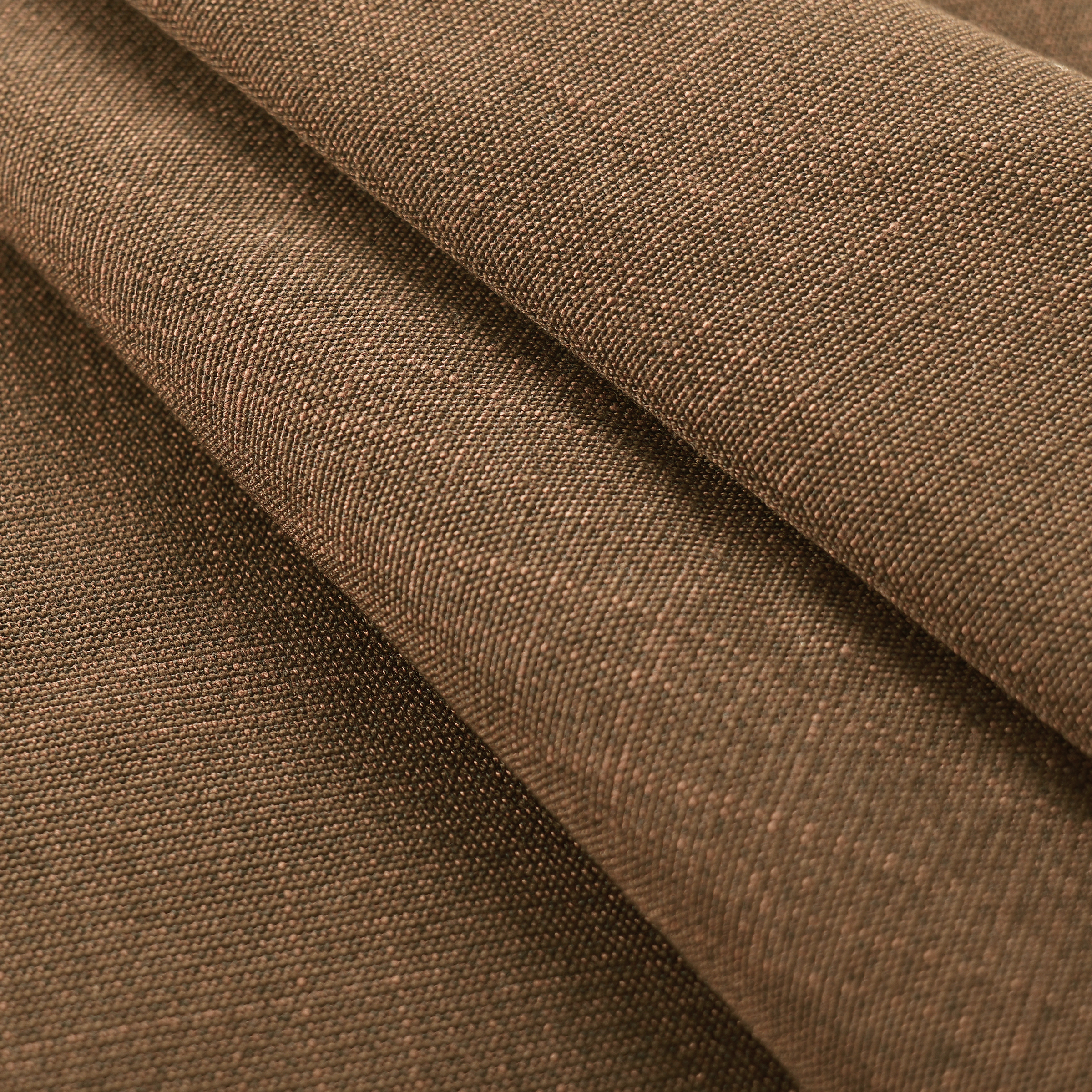 Mid-weight Block of Colour Fabric Cotton, Dark Walnut, AR460055