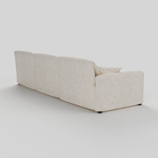 Convenient Remote Control Modular Chaise Sofa Bed