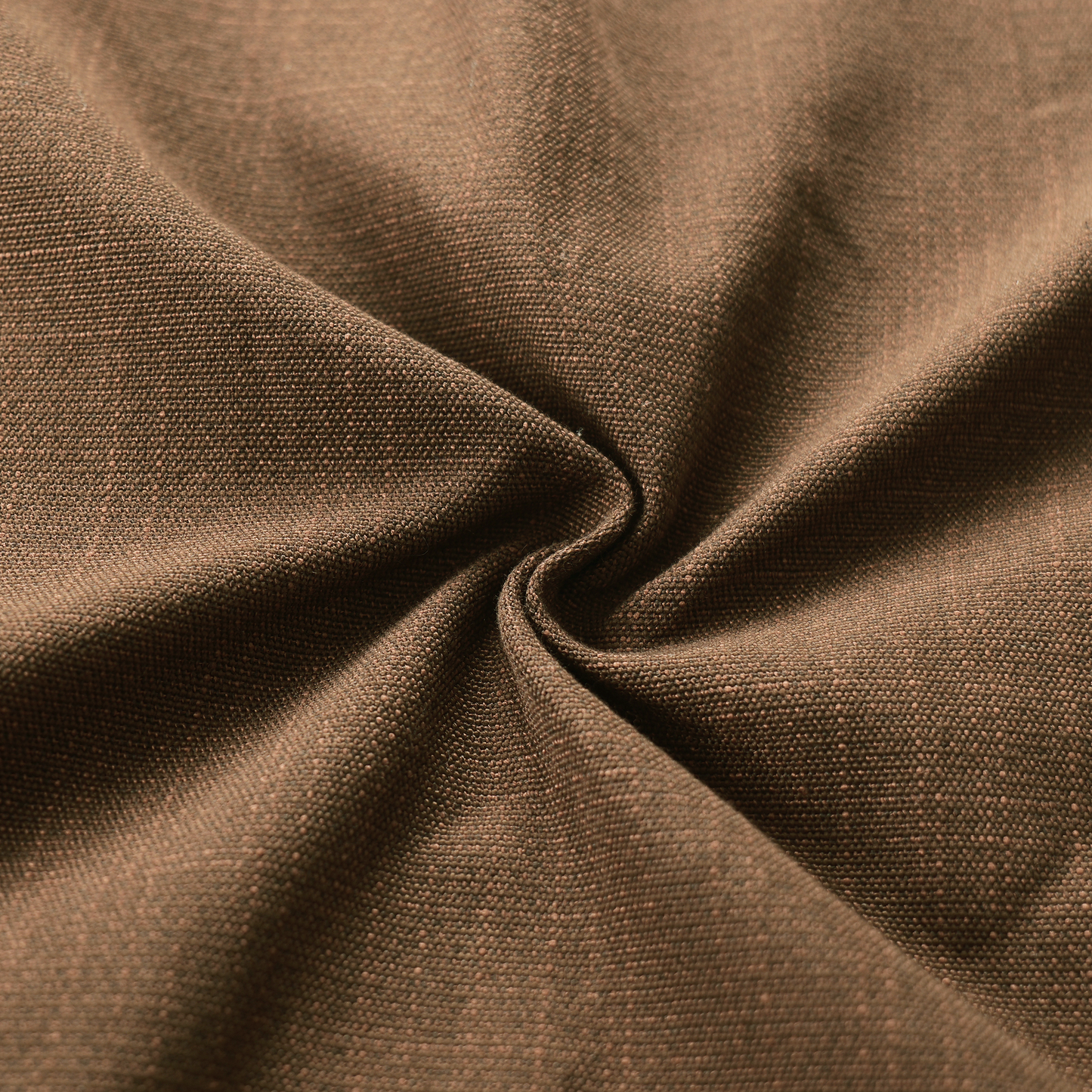 Mid-weight Block of Colour Fabric Cotton, Dark Walnut, AR460055