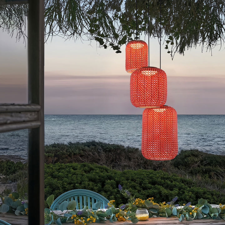 Lightsin Designer High-End Handwoven Multi-Light Outdoor Pendant Light Lightsin UK 