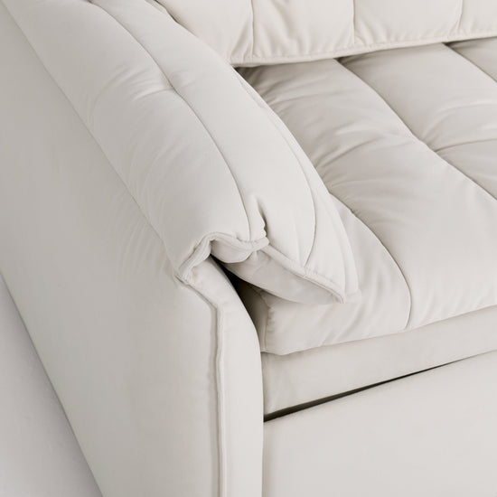 Cloud Elephant Ears Folding Corner Sofa Bed with Storage