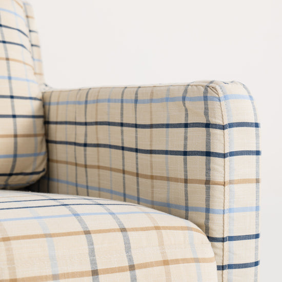 #Colour_Blue Checkered