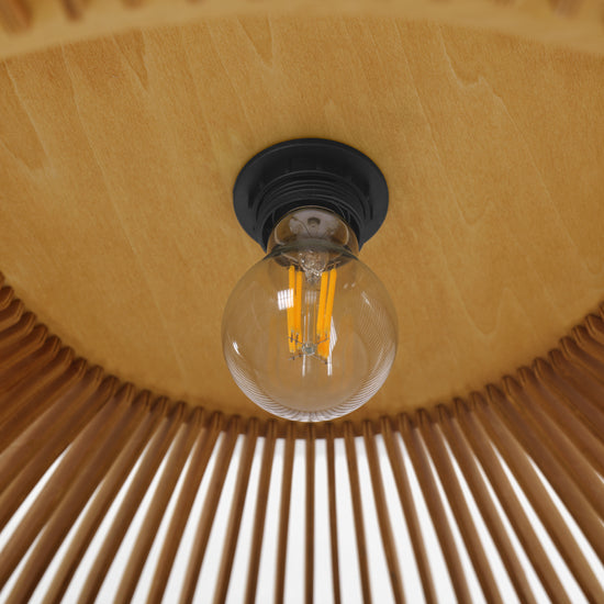 Shadome-Handcrafted Wooden Kitchen Pendant Light Fixtures