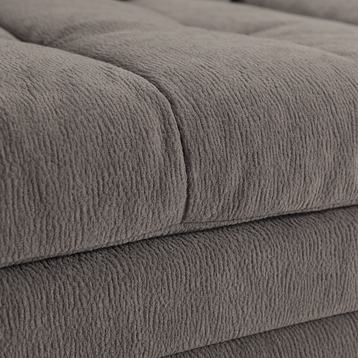 Cloud Elephant Ears Folding Corner Sofa Bed with Storage