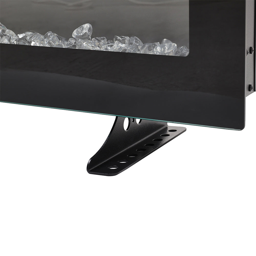 40/50/60/70/80 Inch Electric Fireplace 9 Colour LED Flame Effect Heater With Remote Control
