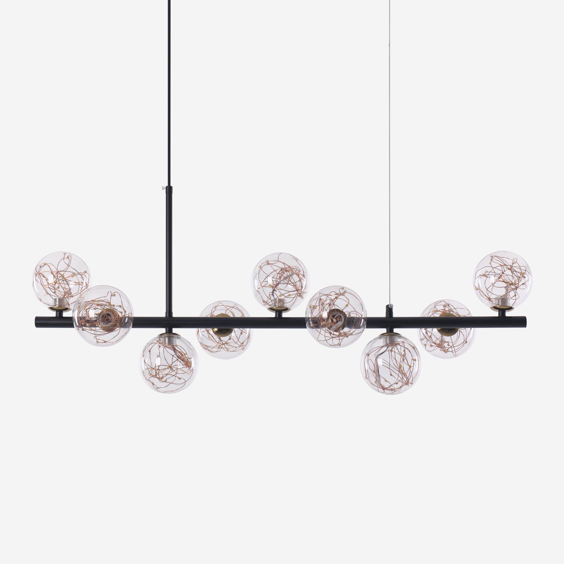Cumulus - Modern Metal Chandelier with LED Starry Sky Effect